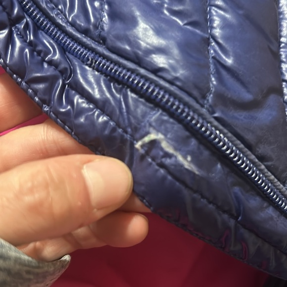 Girls Spyder winter jackett puffer aize M purple - Picture 8 of 8